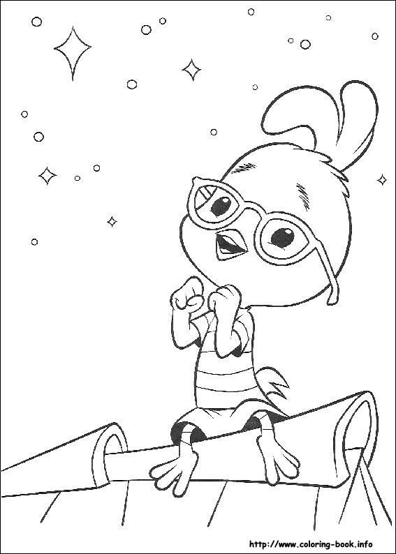 Chicken Little coloring picture